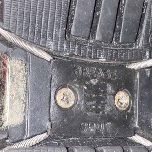 Aldo Stone Ridge Chunky Tech Sole Strap Shoes Black Leather Industrial EU 46 - Picture 10 of 14